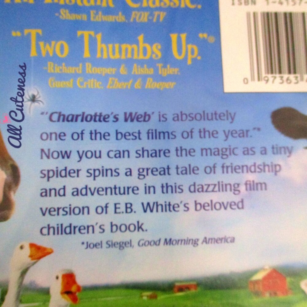 Charlotte's Web DVD - Picture 4 of 7
